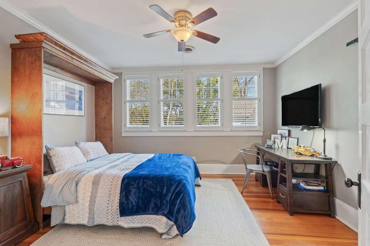 Bedroom two.  Second floor.