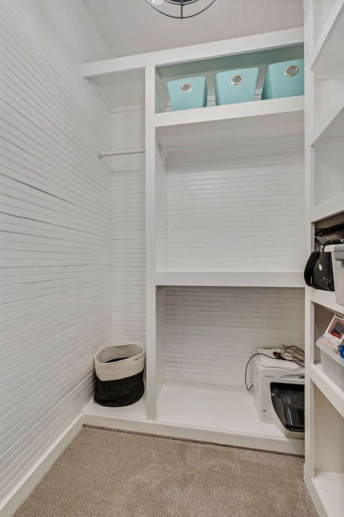 All the closets are large and workable.