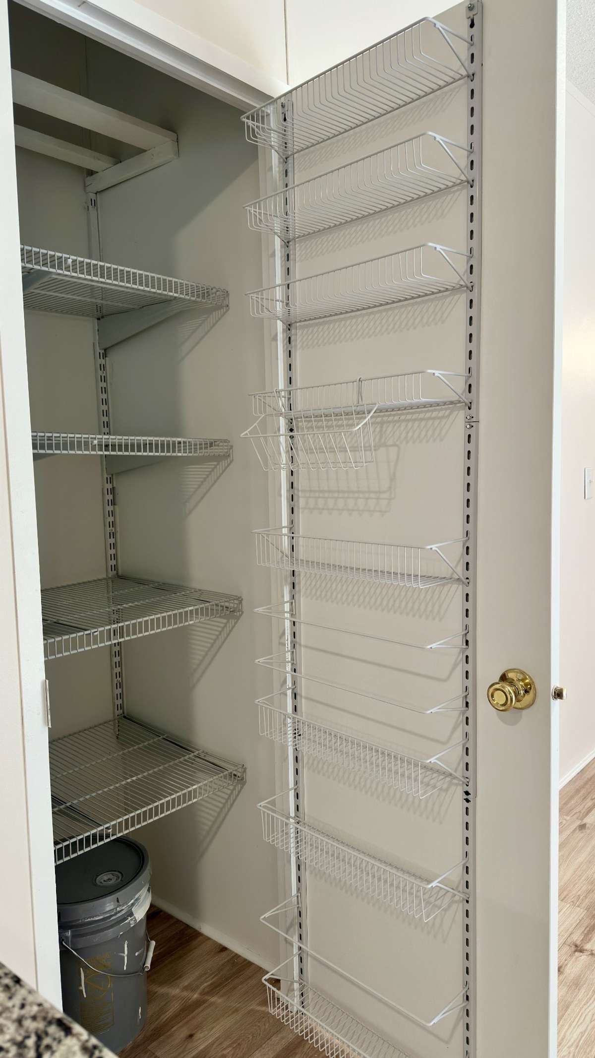 pantry in kitchen