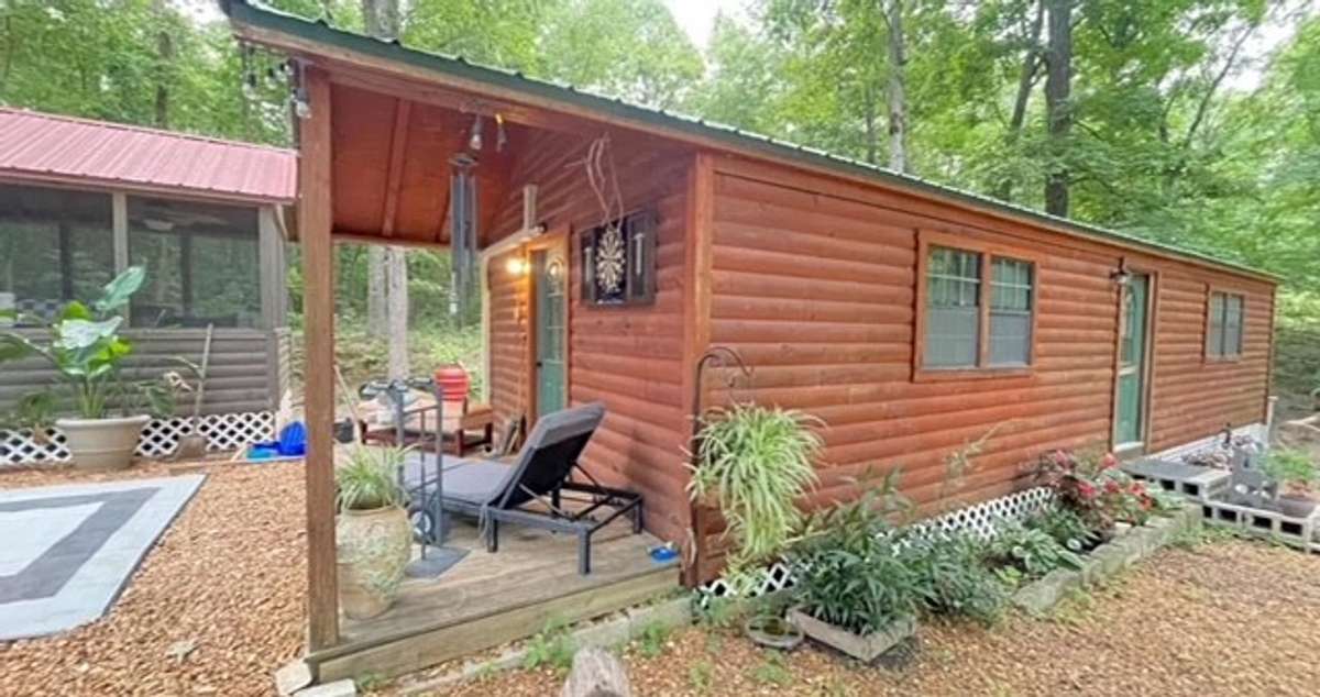 Large covered porch.