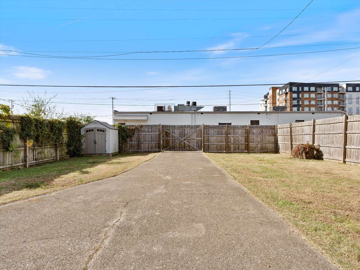 There is alley access with off-street parking and the option to add a garage or DADU!