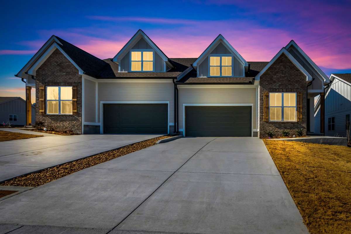 Night view of these stunning homes that will welcome you home!