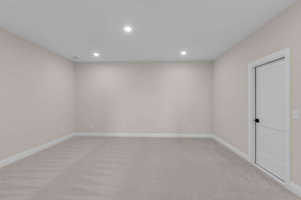 Oversized loft area that is ready to host movie nights or game nights with friends & family.