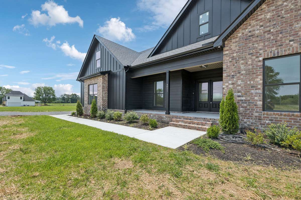 This photo is similar to the home that could be built on Midland lot 7 -  Pick your exterior finishes