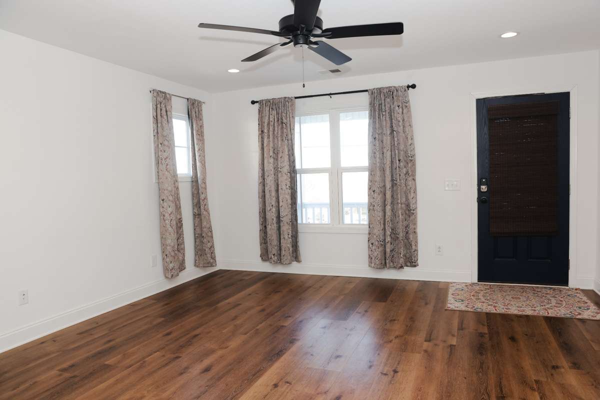 Living Area at Front Door Entry