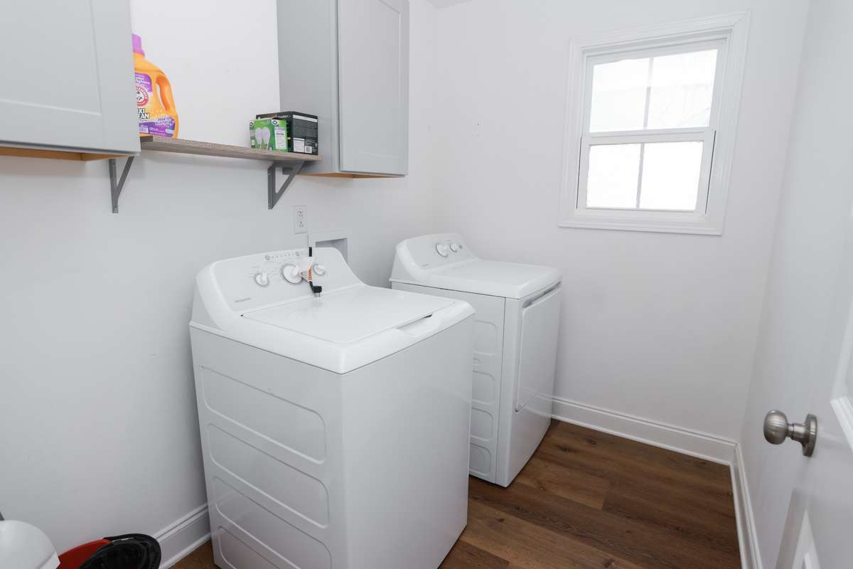 Laundry Room off Kitchen near Back Door