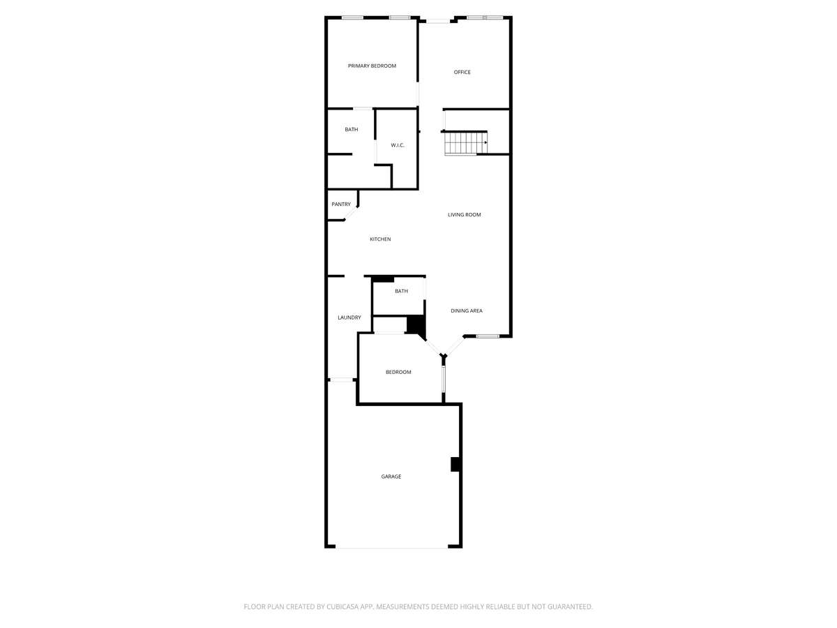 First floor diagram.