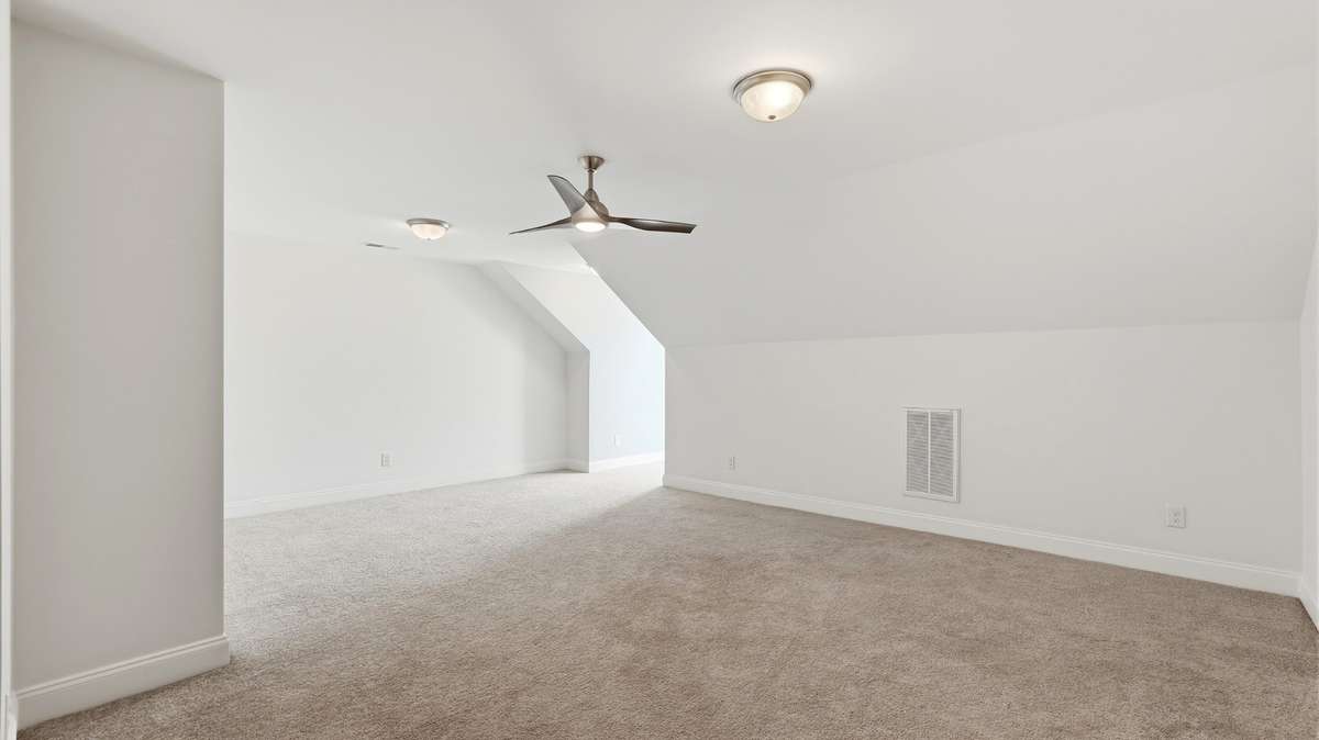 Large second floor bedroom/flex space.