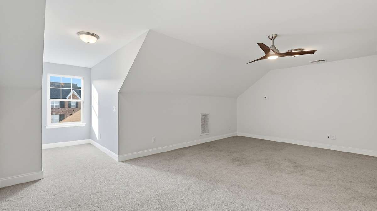 Large second floor bedroom/flex space.