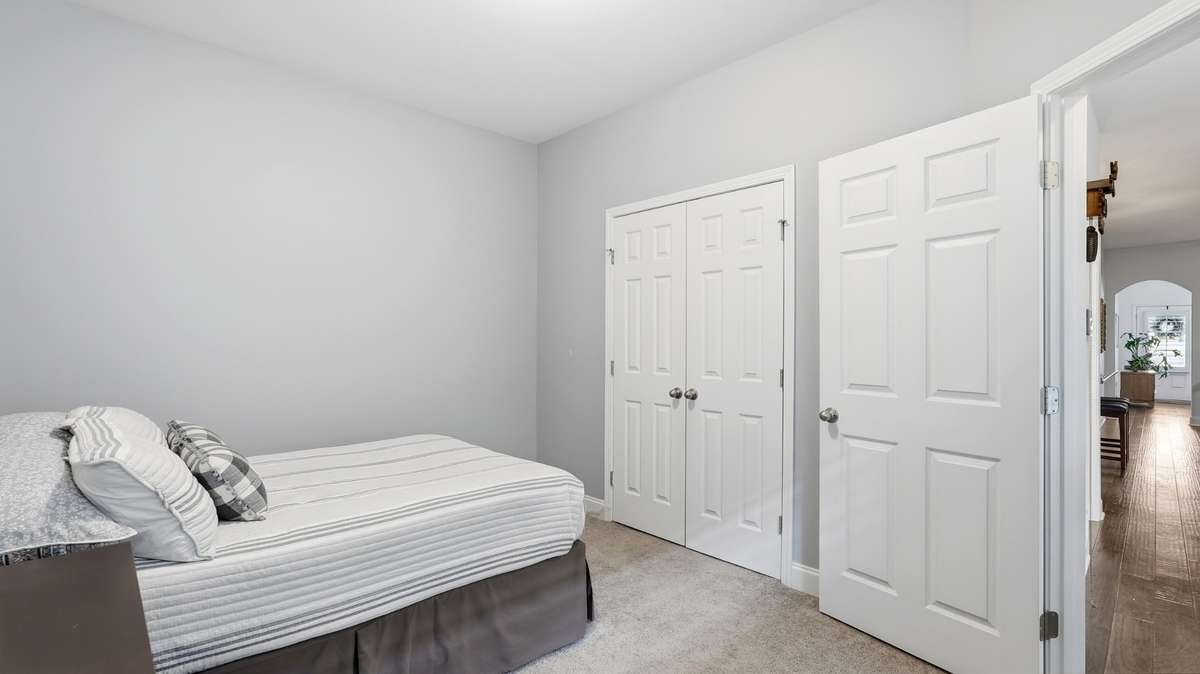 Second bedroom, first floor.
