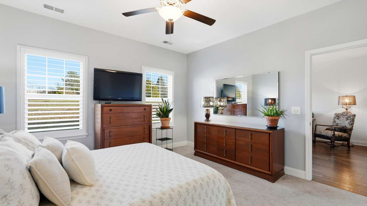 Primary bedroom.