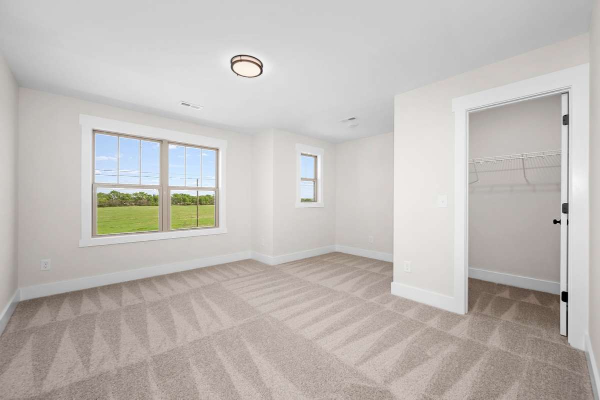Spacious 3rd bedroom on 2nd floor.