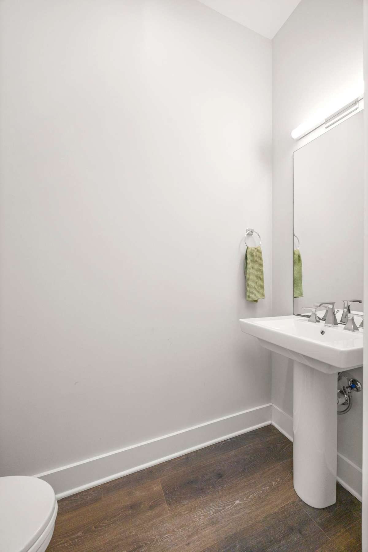 half bath next to kitchen