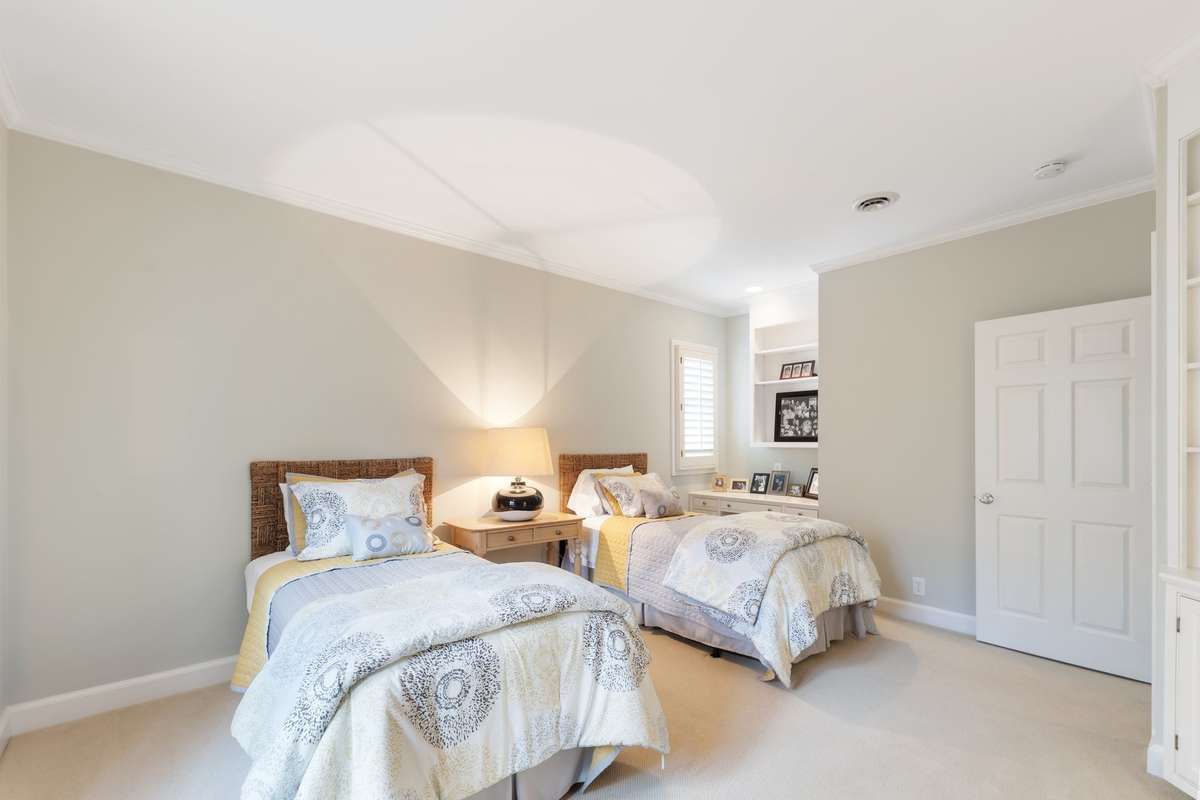 Guest room #2 Built ins and has an extra large walk in closet. (Previously Furnished)