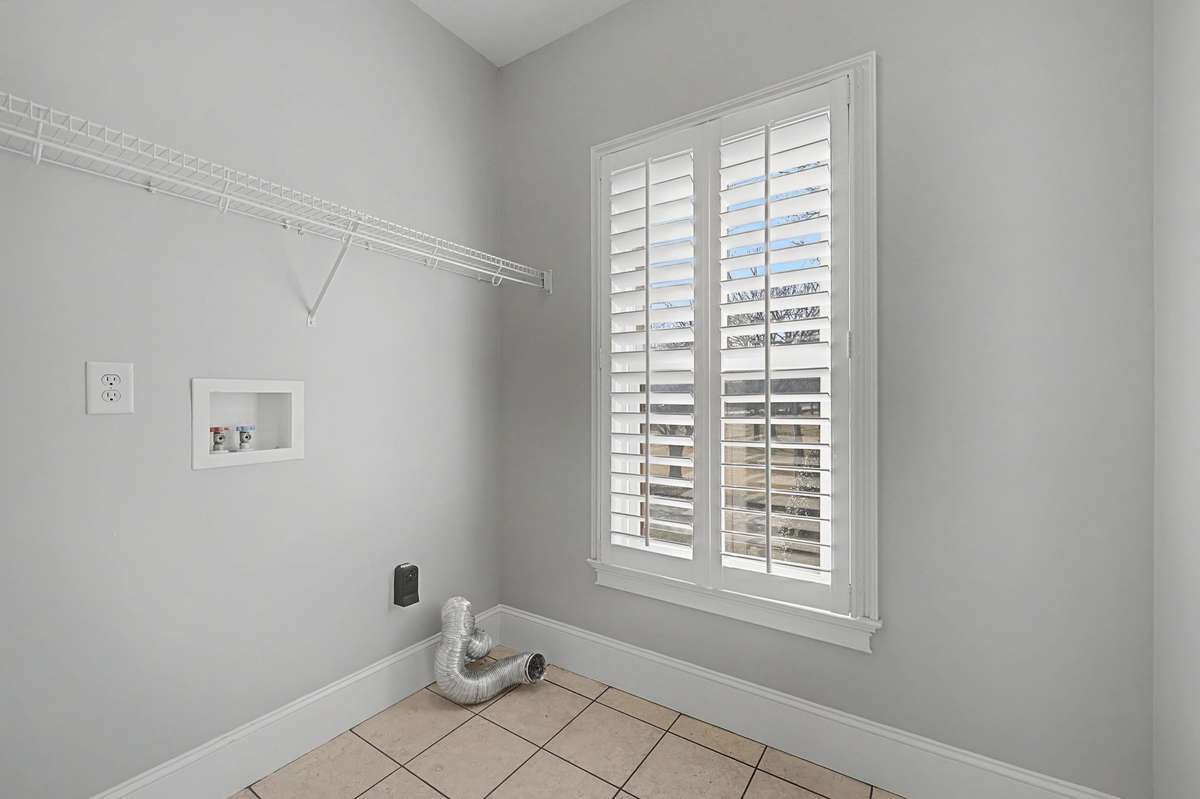 Laundry room on second floor