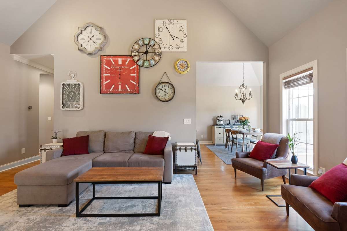 Hardwood floors and neutral finishes create a bright, welcoming living space.
