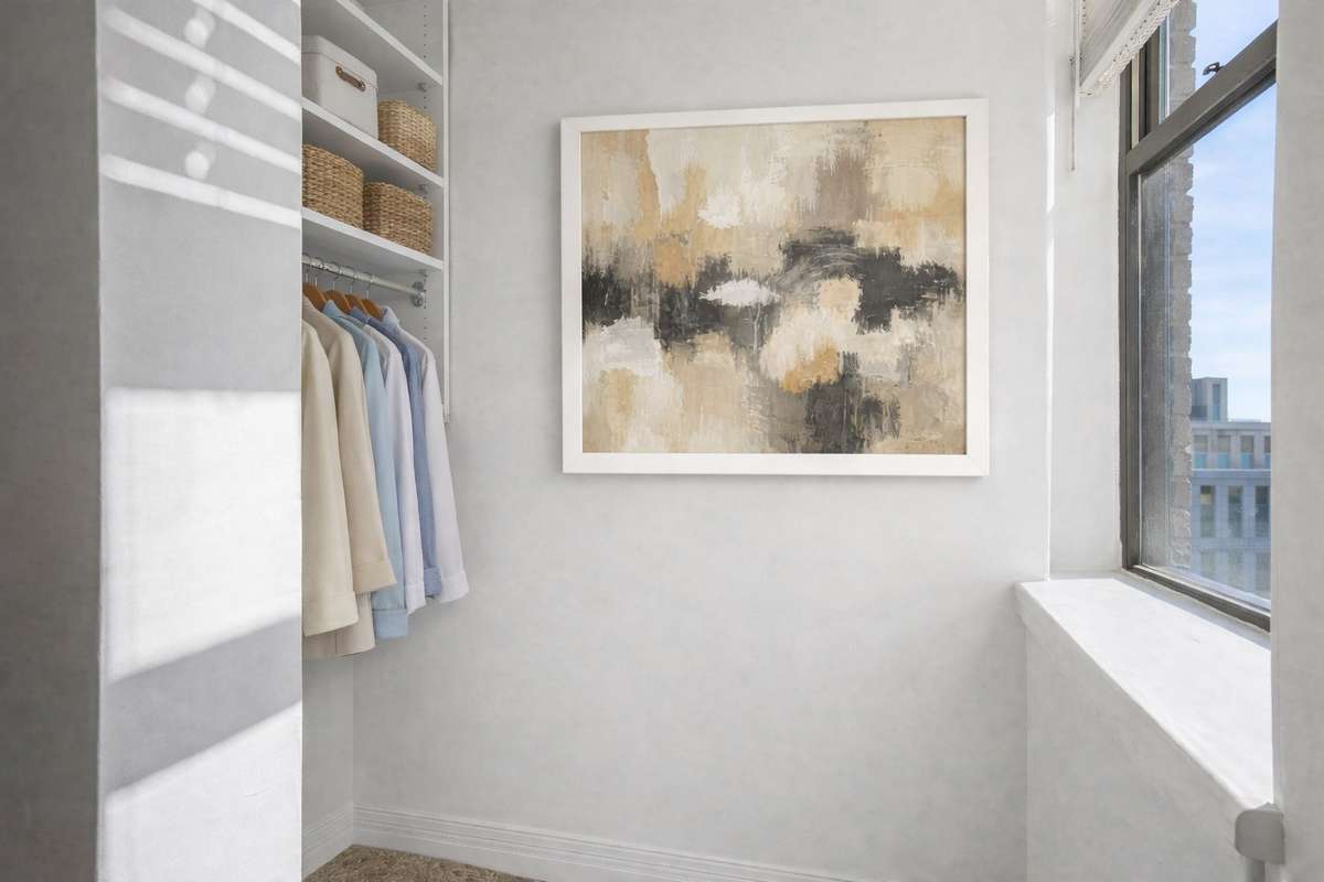 The bedroom also includes additional storage, providing extra space and functionality. *Virtually Staged*