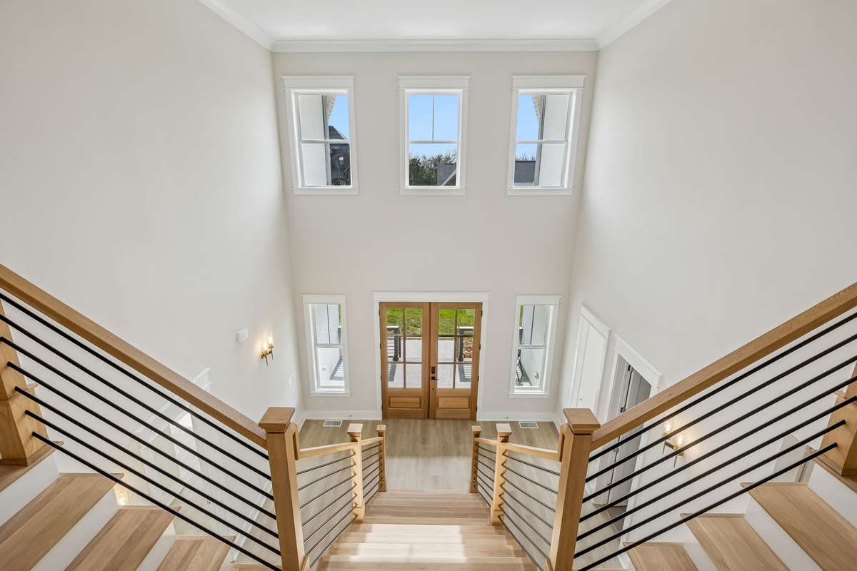 Double Stairway - looking down