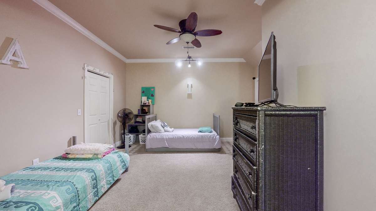 4th Bedroom upstairs off of Bonus Room
