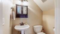 Half bathroom in Bonus Room