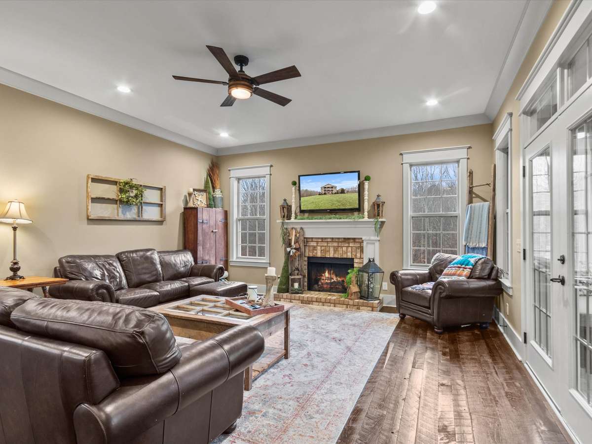 Gas Log Fireplace