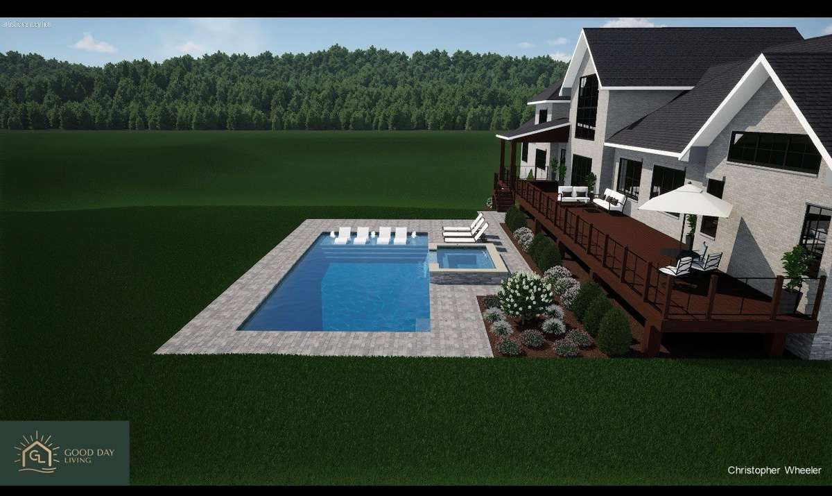 Pool rendering by Good Day Living