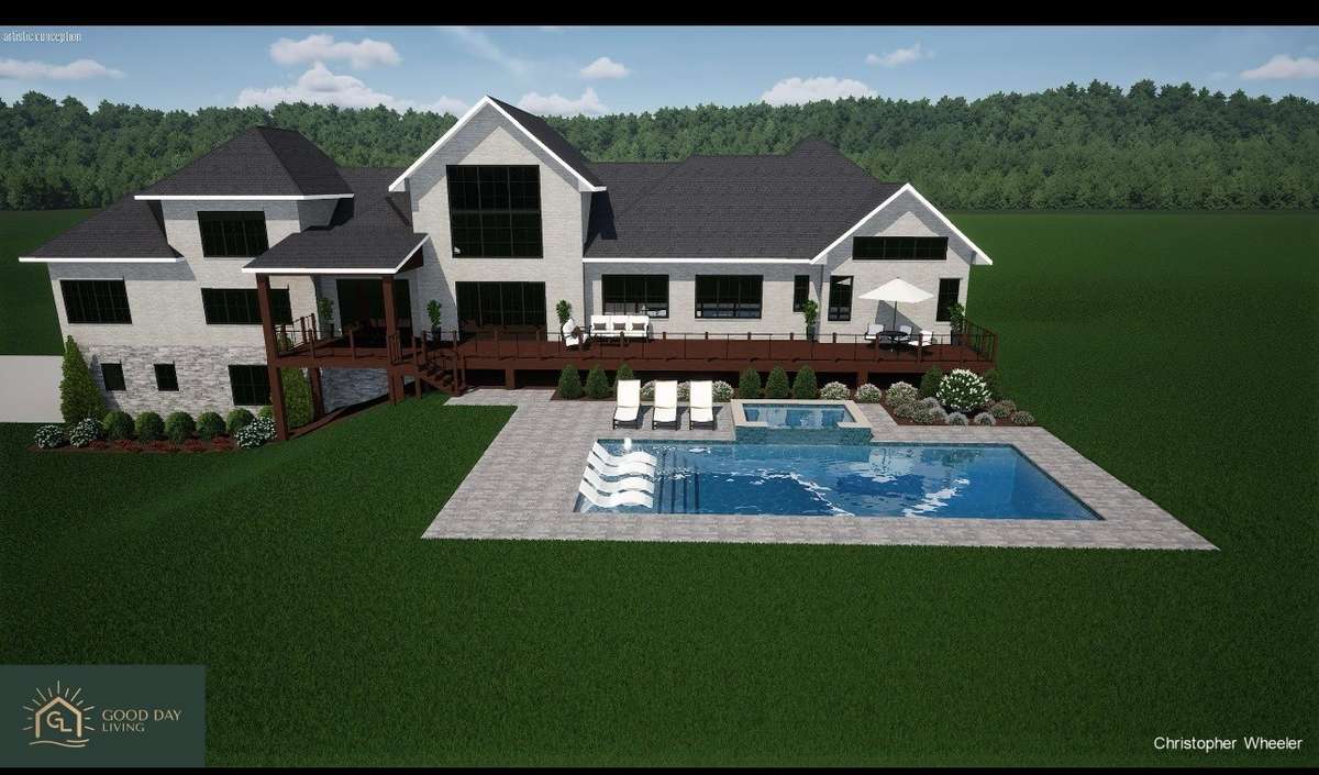 Pool rendering by Good Day Living