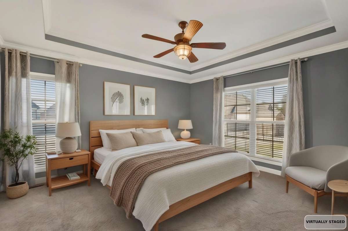 (virtual staging) home is vacant