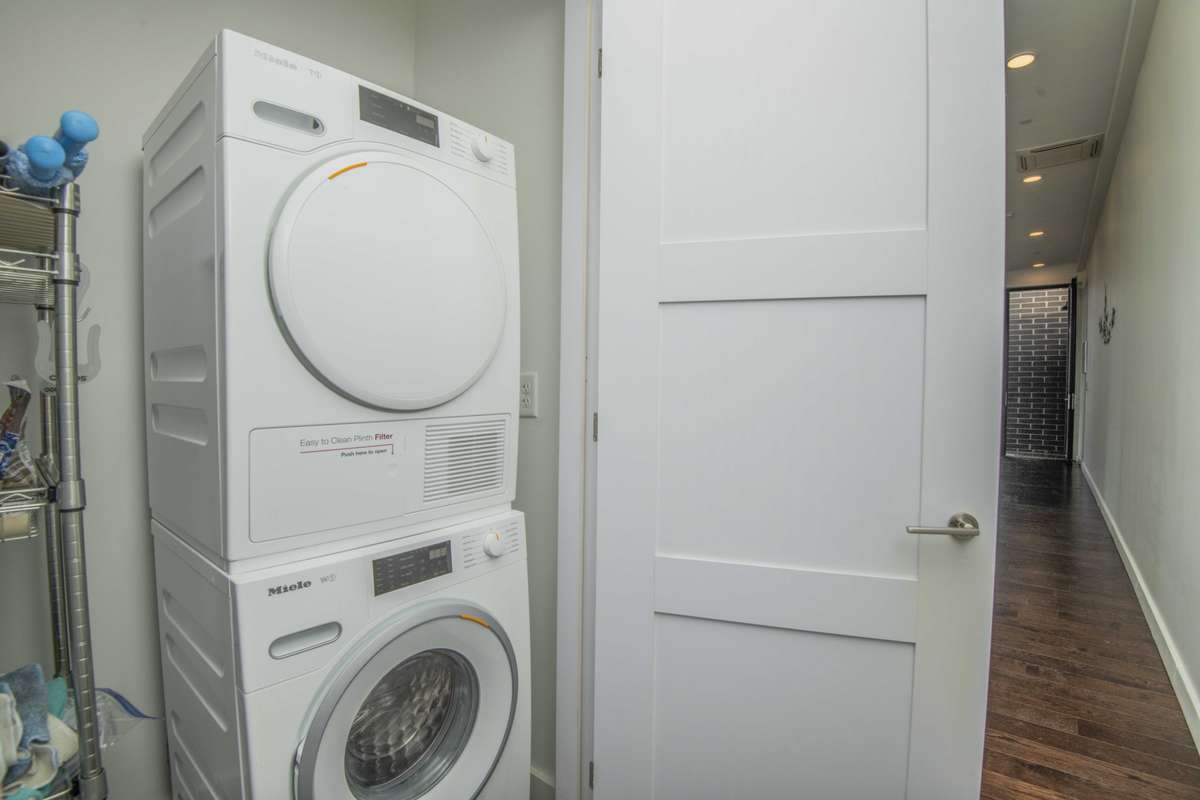 laundry area