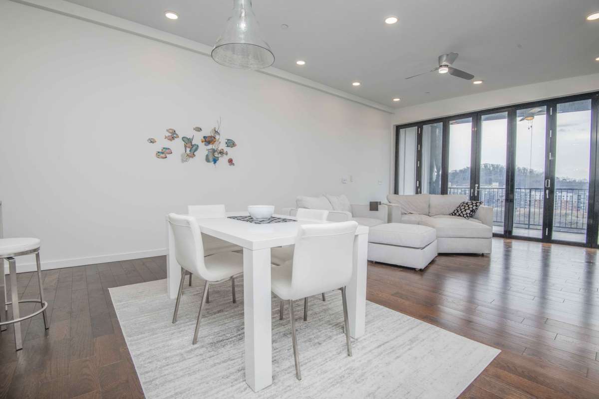 dining to living area