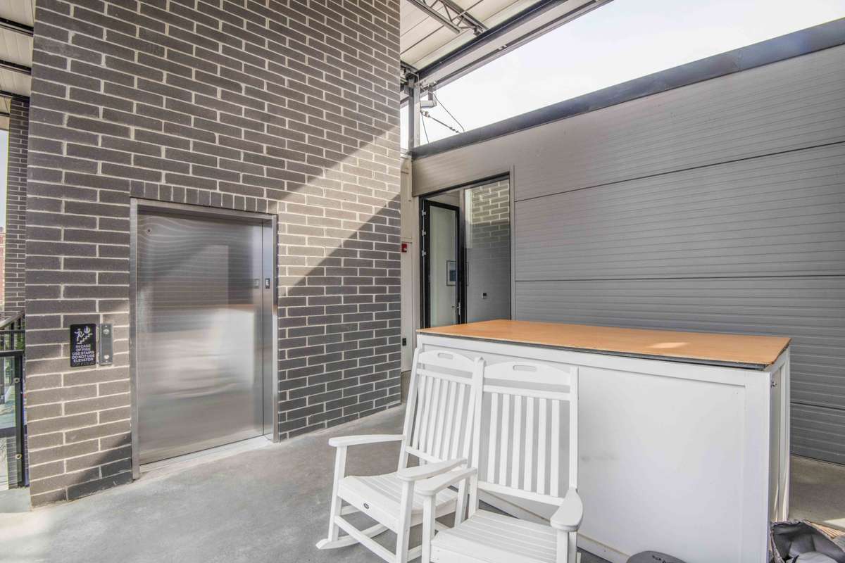 front terrace