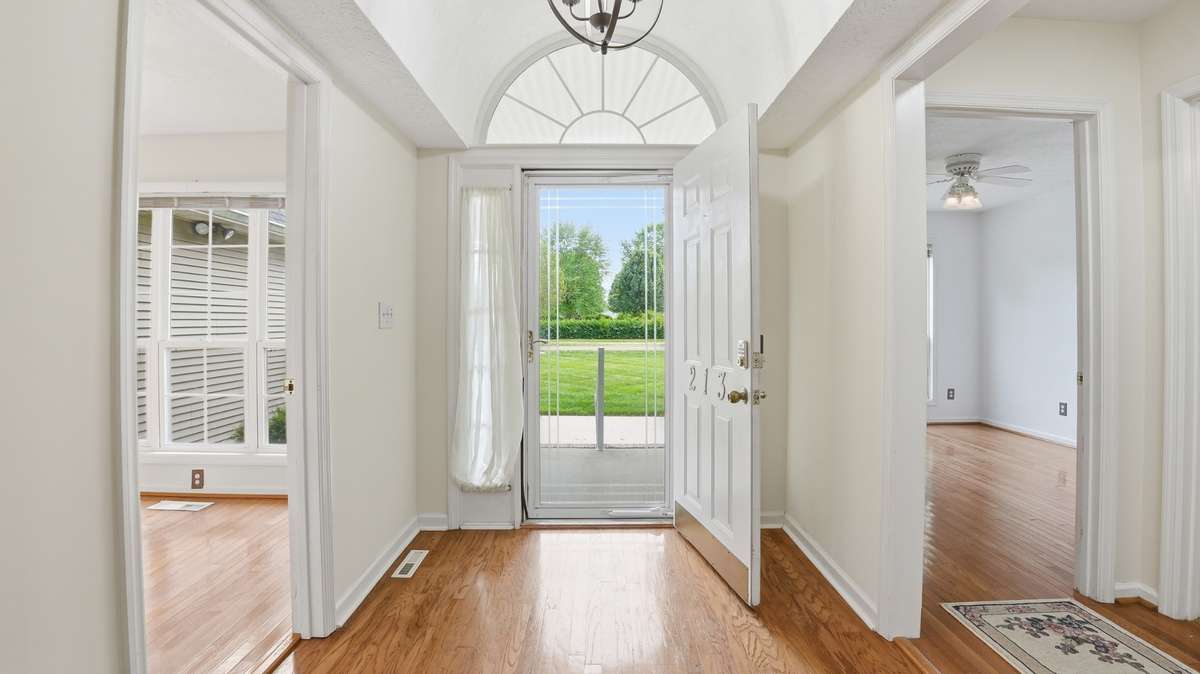 front entryway