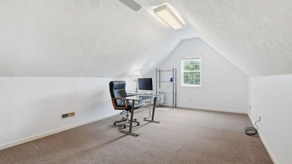 bonus room above two car garage