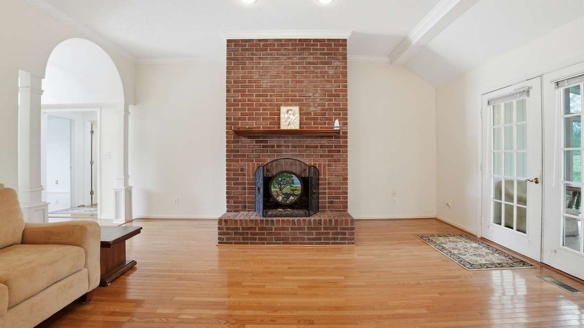 gas fireplace