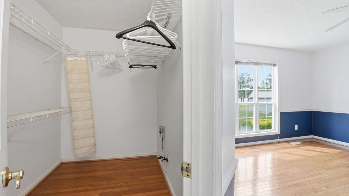 primary walk-in closet