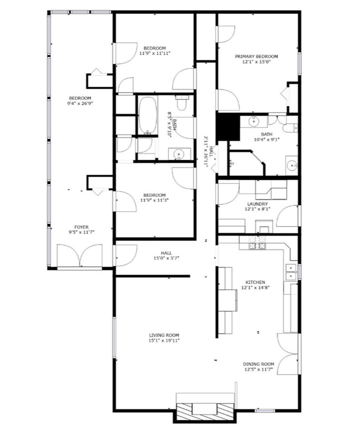 Floorplan of home