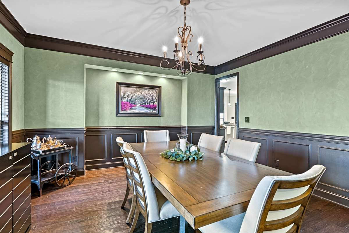 Formal Dining Room W/ door to kitchen
