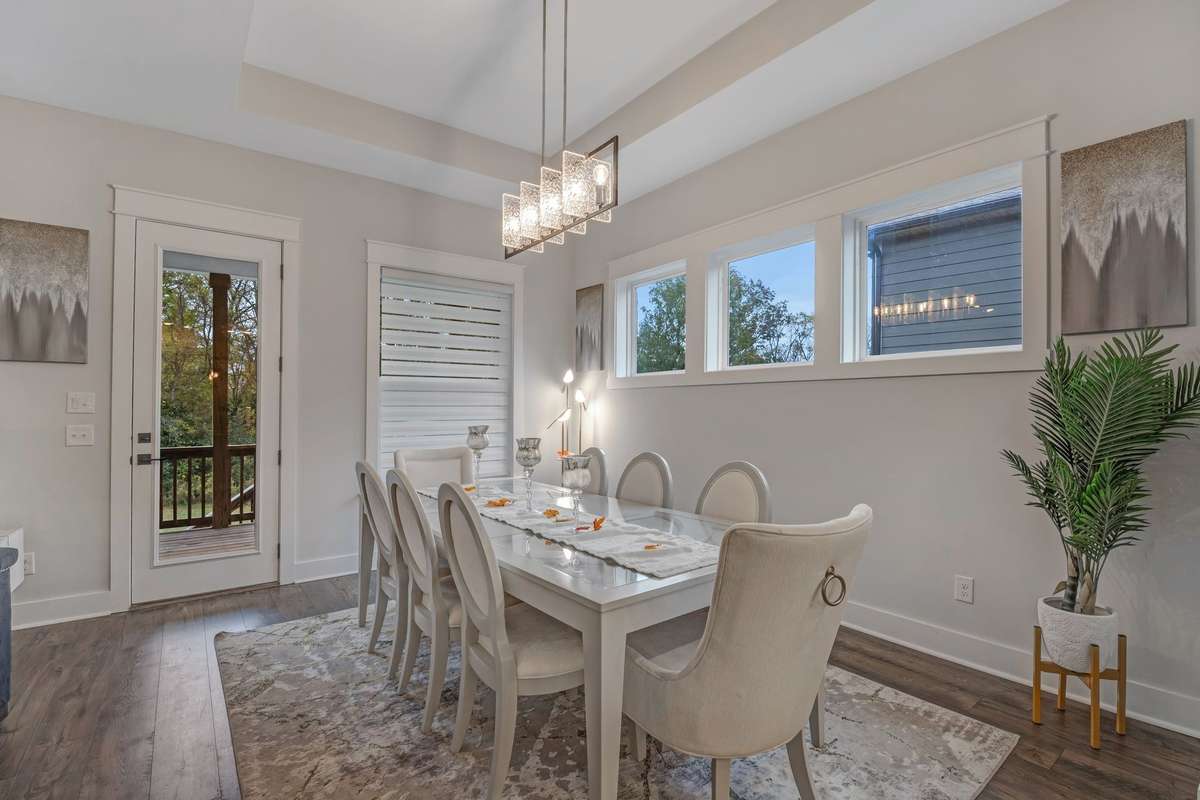 Breakfast area