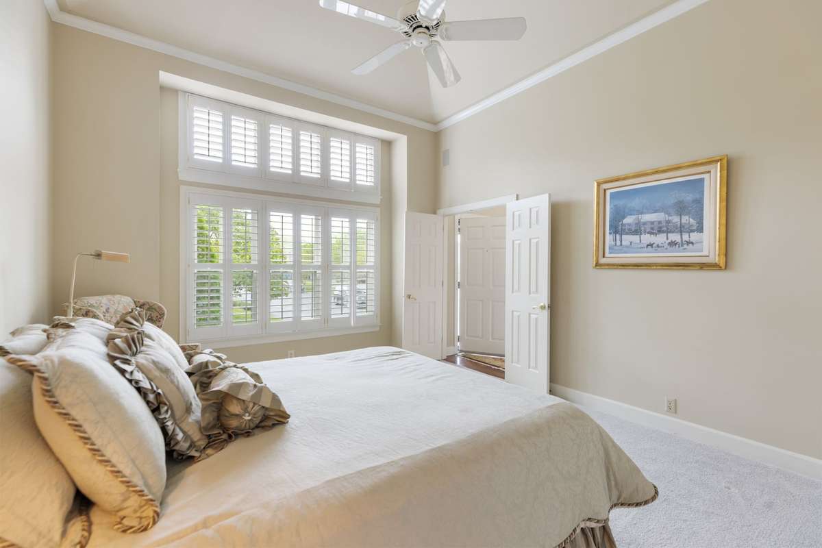Spacious primary with beautiful natural light