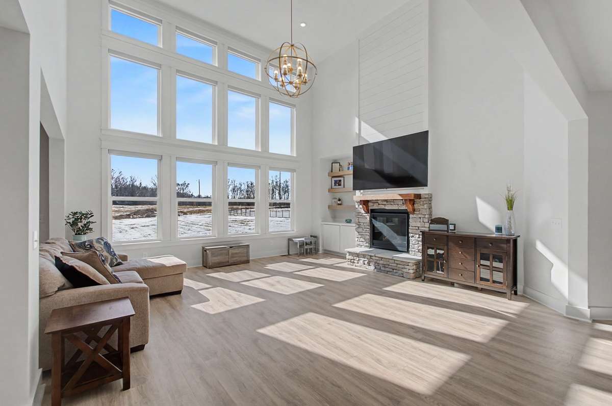 Wonderful living area-This home is so spacious!