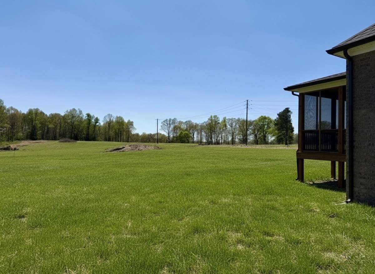 Big, level backyard! Pool???