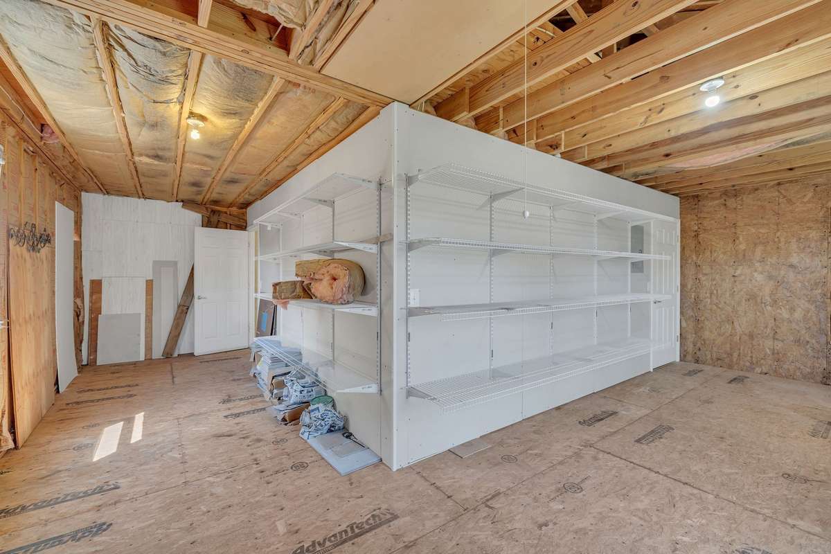And storage on the other side is the same size!