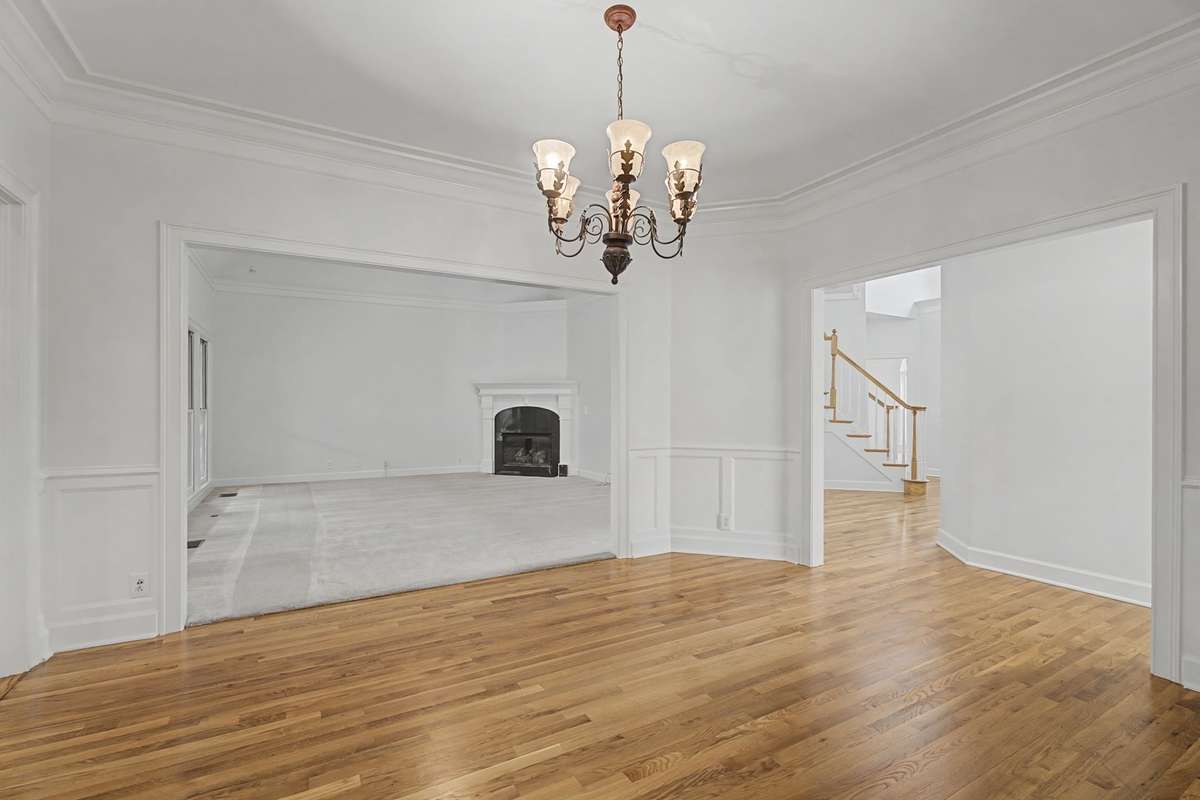 Another view from the dining room.
