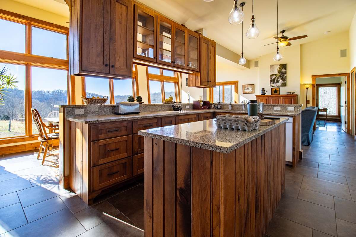 Mud Room Leads Directly into this Kitchen