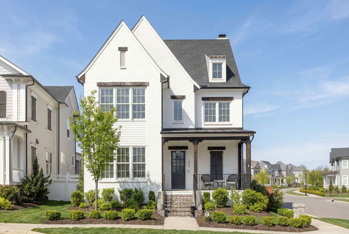 Welcome Home! 1049 Southbrooke Blvd, a beautiful corner lot home in The Villages of Southbrooke, overlooking the neighboring farm.
