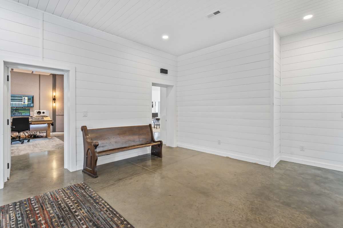 Enclosed breezeway/activity room