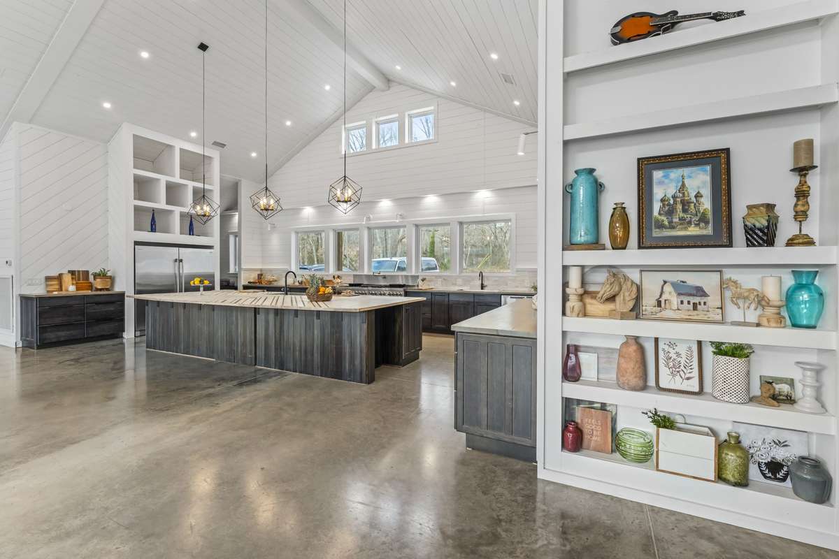 View of kitchen from Great room