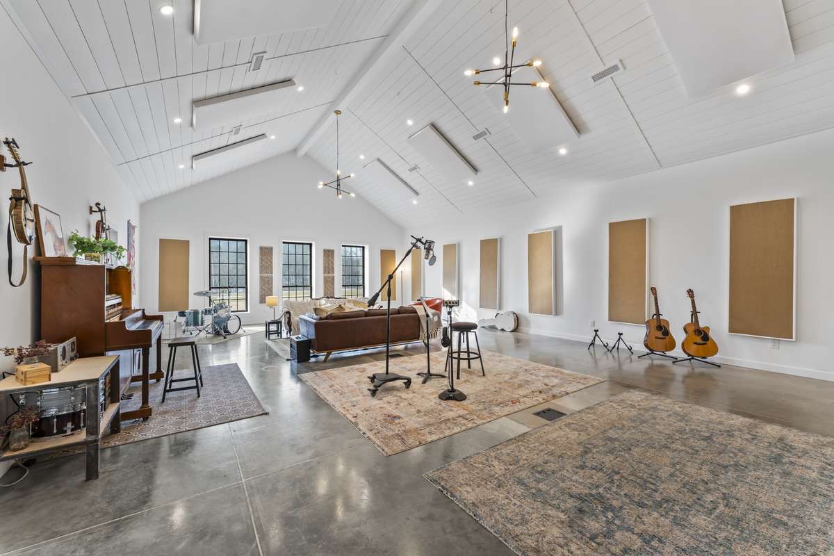 Professional music studio