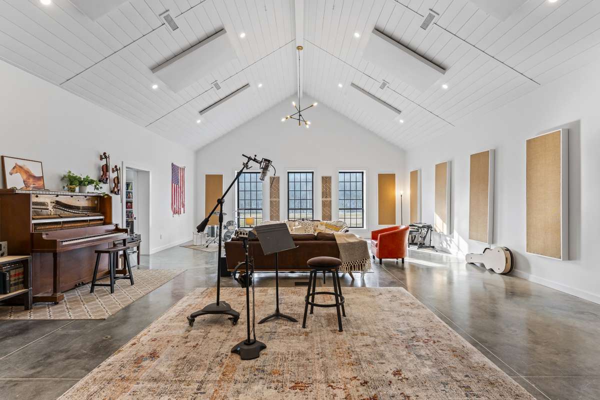 Professional music studio