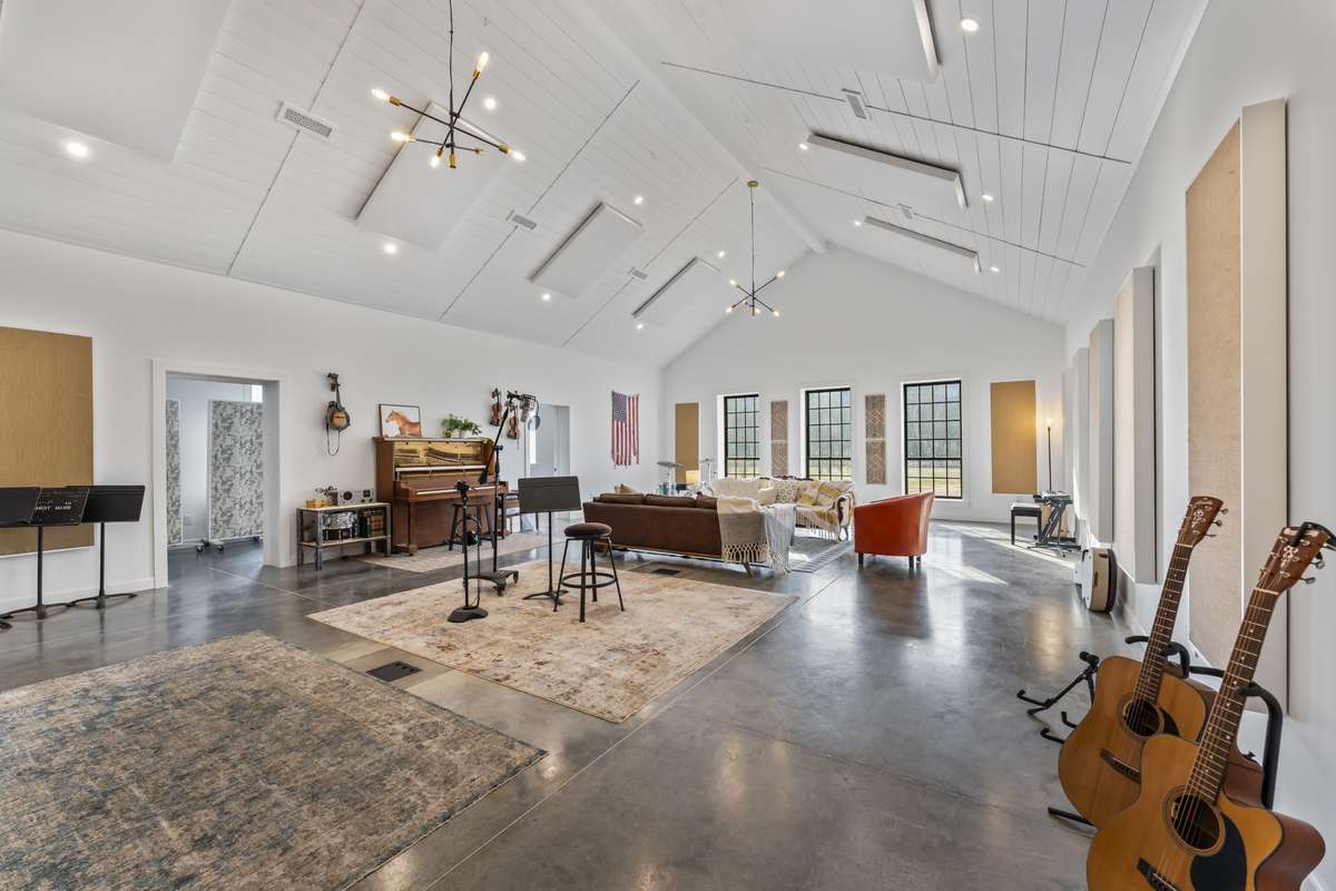 Professional music studio